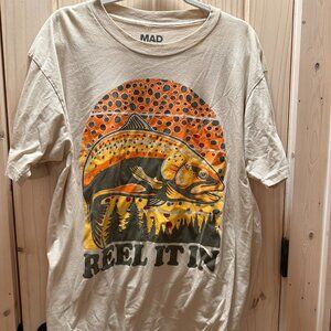Reel It In Rainbow Trout T-Shirt, Size XL-Tall